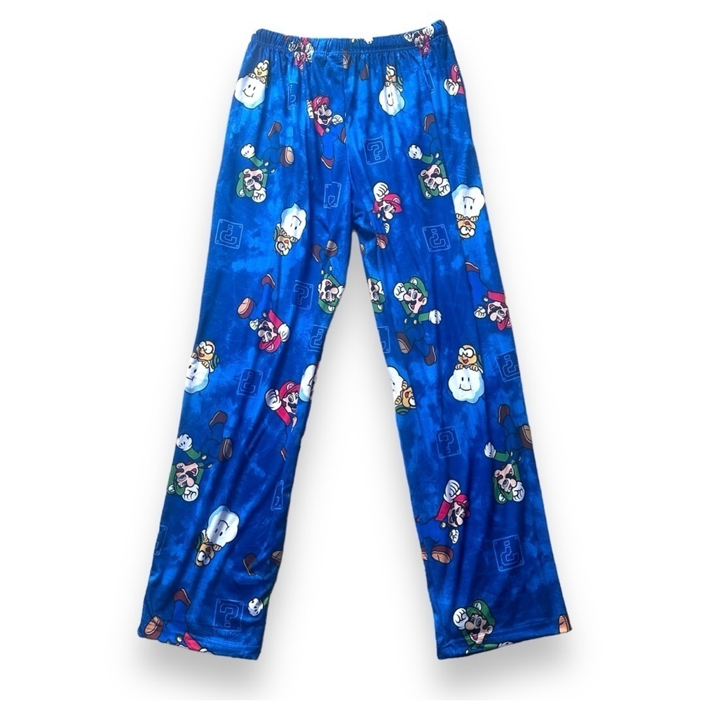 Official Super Mario Bros. Pajama Pants - Large - Picture 6 of 8